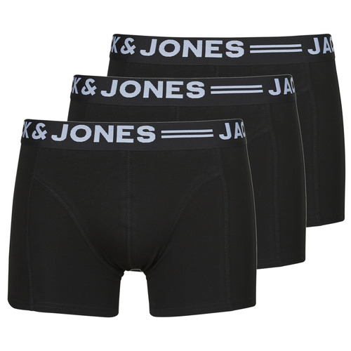 Undertøj Herre Trunks Jack & Jones SENSE TRUNKS 3-PACK Sort