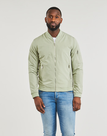 textil Herre Jakker Jack & Jones JJERUSH BOMBER Grøn