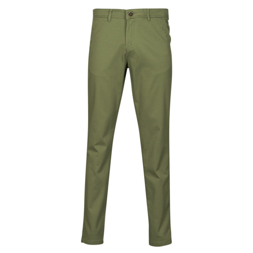 textil Herre Chinos / Gulerodsbukser Jack & Jones JPSTMARCO JJBOWIE Kaki