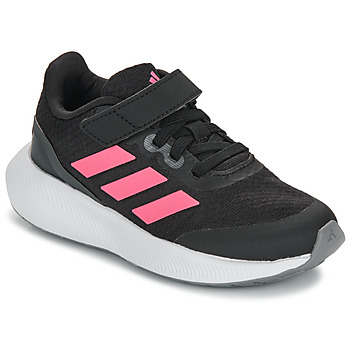 Sko Pige Lave sneakers Adidas Sportswear RUNFALCON 3.0 EL K Sort / Pink