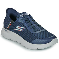 Sko Herre Lave sneakers Skechers HANDS FREE SLIP INS : GO WALK FLEX - HANDS UP Marineblå