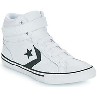 Sko Dreng Høje sneakers Converse PRO BLAZE STRAP LEATHER Hvid / Sort