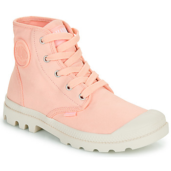 Sko Dame Høje sneakers Palladium PAMPA HI Pink