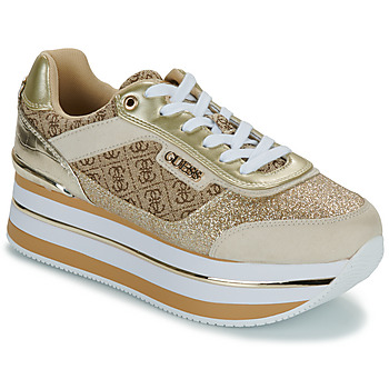 Sko Dame Lave sneakers Guess HANSIN 2 Guld