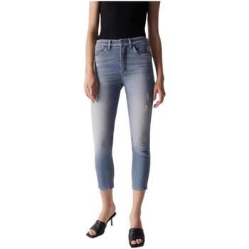 textil Dame Jeans Salsa  Blå