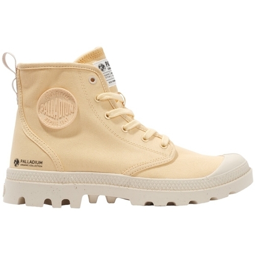 Sko Herre Støvler Palladium PAMPA HI ZIP ORGANIC Gul