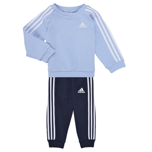 textil Dreng Sæt Adidas Sportswear Essentials 3-Stripes Jogger Set Blå / Sort