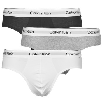 Undertøj Herre Mini/midi Calvin Klein Jeans HIP BRIEF X3 Grå / Sort / Hvid