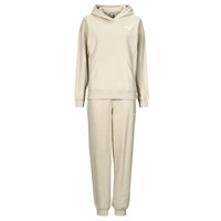 textil Dame Træningsdragter Puma LOUNGWEAR SUIT FL Beige