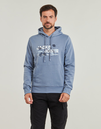 textil Herre Sweatshirts Jack & Jones JCOOUTDOOR  Blå