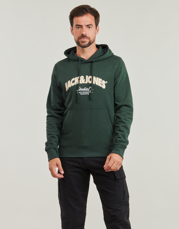 textil Herre Sweatshirts Jack & Jones JORBRONX Grøn