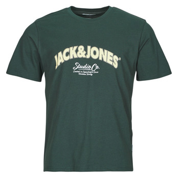 textil Herre T-shirts m. korte ærmer Jack & Jones JORBRONX  Grøn