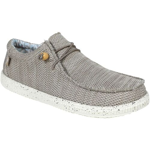 Sko Herre Mokkasiner Pitas Wallabi knitted Beige