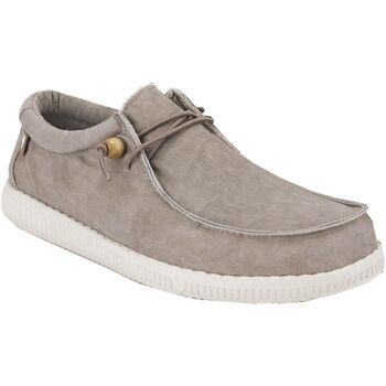 Sko Herre Mokkasiner Pitas Wallabi washed Beige