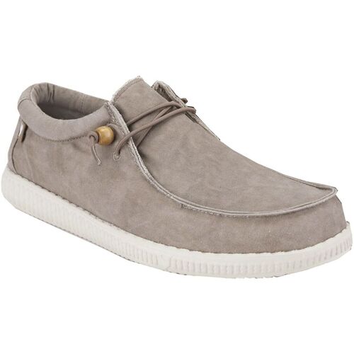 Sko Herre Mokkasiner Pitas Wallabi washed Beige