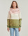 textil Dame Sweatshirts Only ONLMADDIE Pink / Beige / Marineblå