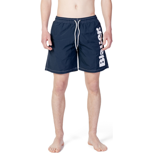 textil Herre Badebukser / Badeshorts Blauer LOGO 23SBLUN02467 Blå