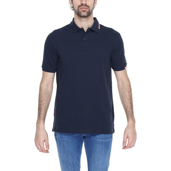 textil Herre Polo-t-shirts m. korte ærmer Suns FEDERICO PLS41002U Blå