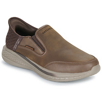 Sko Herre Slip-on Skechers HAND FREE SLIP-INS SLADE Brun