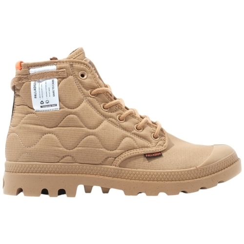 Sko Herre Støvler Palladium PAMPA RE-QUILTED Beige