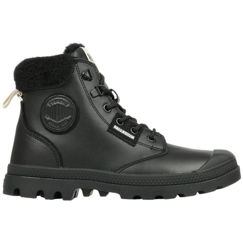 Sko Dame Høje støvletter Palladium PAMPA HI SNOW WARM Sort