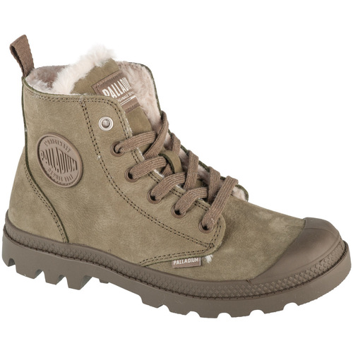 Sko Dame Lave sneakers Palladium Pampa Hi Zip WL Grøn