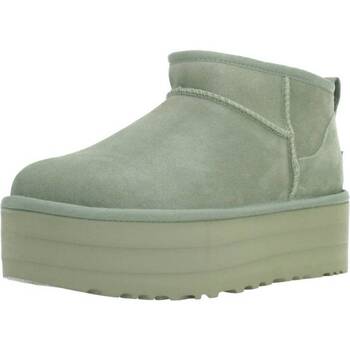 Sko Dame Støvler UGG CLASSIC ULTRA MINI PLATF Grøn