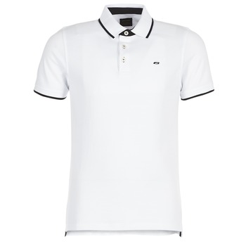 textil Herre Polo-t-shirts m. korte ærmer Jack & Jones JJEPAULOS Hvid