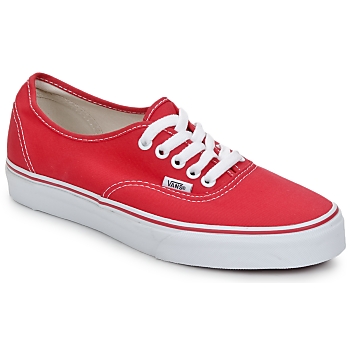 Zapatos Zapatillas bajas Vans AUTHENTIC Rojo