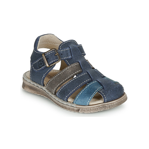 Zapatos Niño Sandalias Citrouille et Compagnie ZIDOU Marino / Gris