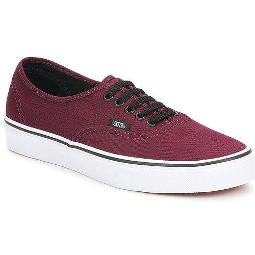 Zapatos Zapatillas bajas Vans AUTHENTIC Burdeo