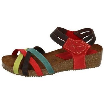 Zapatos Mujer Sandalias Interbios Sandalias bio cuÑa Multicolor