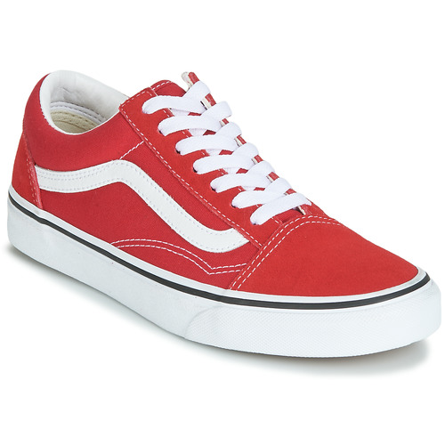 Zapatos Zapatillas bajas Vans OLD SKOOL Rojo