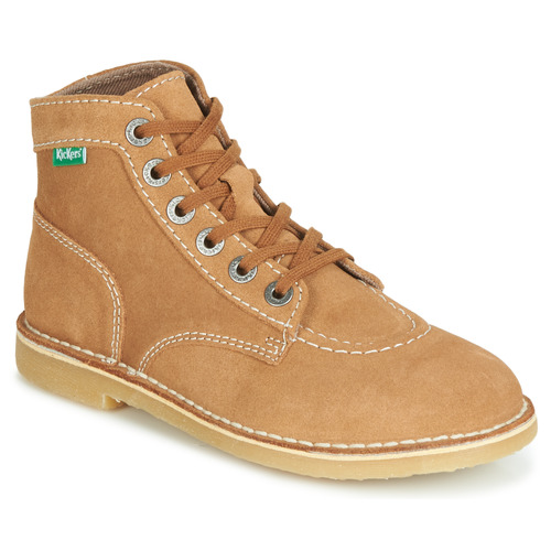 Zapatos Mujer Botas de caña baja Kickers ORILEGEND Camel