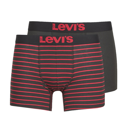 Ropa interior Hombre Boxer Levi's MEN VINTAGE PACK X2 Rojo / Negro