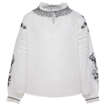 textil Niña Tops / Blusas Pepe jeans RONIE Blanco