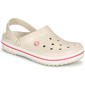 Zapatos Zuecos (Clogs) Crocs CROCBAND Beige / Coral