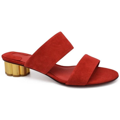 Zapatos Mujer Sandalias Salvatore Ferragamo  Rojo