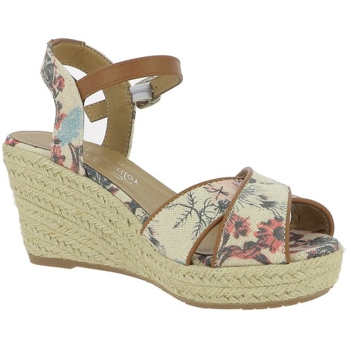 Zapatos Mujer Sandalias Tom Tailor 90108 Beige