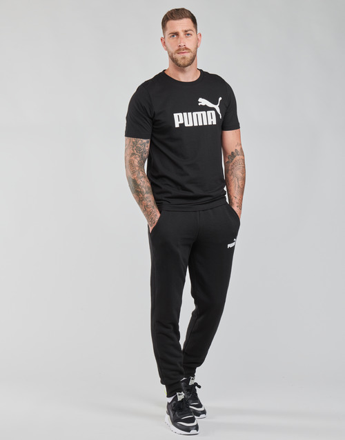 Puma ESS LOGO PANTS FL CL Negro