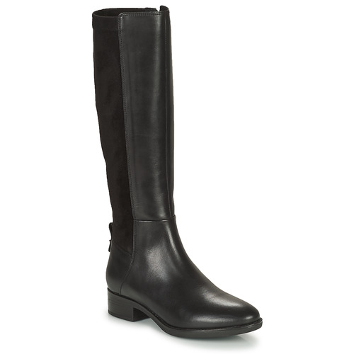 Zapatos Mujer Botas urbanas Geox FELICITY Negro