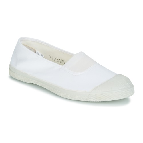 Zapatos Mujer Slip on Bensimon TENNIS ELASTIQUE Blanco