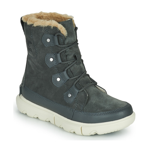 Zapatos Mujer Botas de caña baja Sorel SOREL EXPLORER II JOAN FAUX FUR Gris