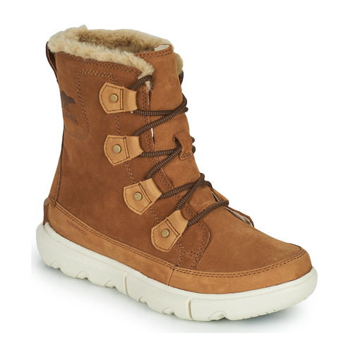 Zapatos Mujer Botas de caña baja Sorel SOREL EXPLORER II JOAN FAUX FUR Camel