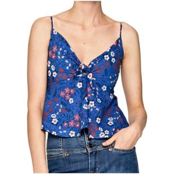 textil Mujer Camisetas manga corta Pepe jeans PL303697 Azul