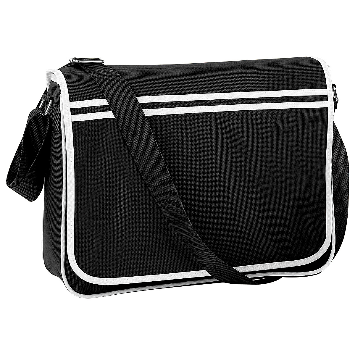 Bolsos Niño Cartable Bagbase BG71 Negro