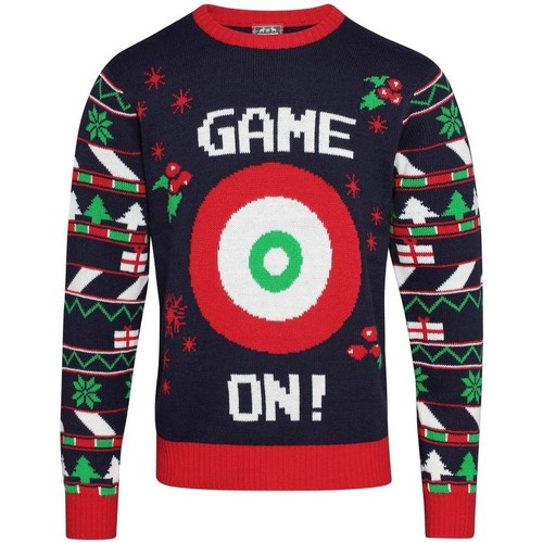 textil Hombre Sudaderas Christmas Shop Game On Azul