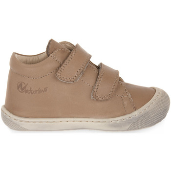 Zapatos Niña Deportivas Moda Naturino FALCOTTO D08 COCOON VL NAPPA TAUPE Marrón