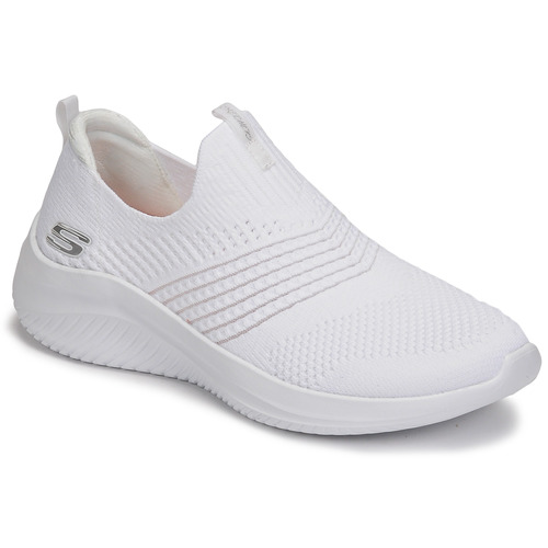 Zapatos Mujer Slip on Skechers ULTRA FLEX 3.0 Blanco