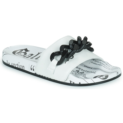 Zapatos Mujer Chanclas John Galliano SEA Blanco